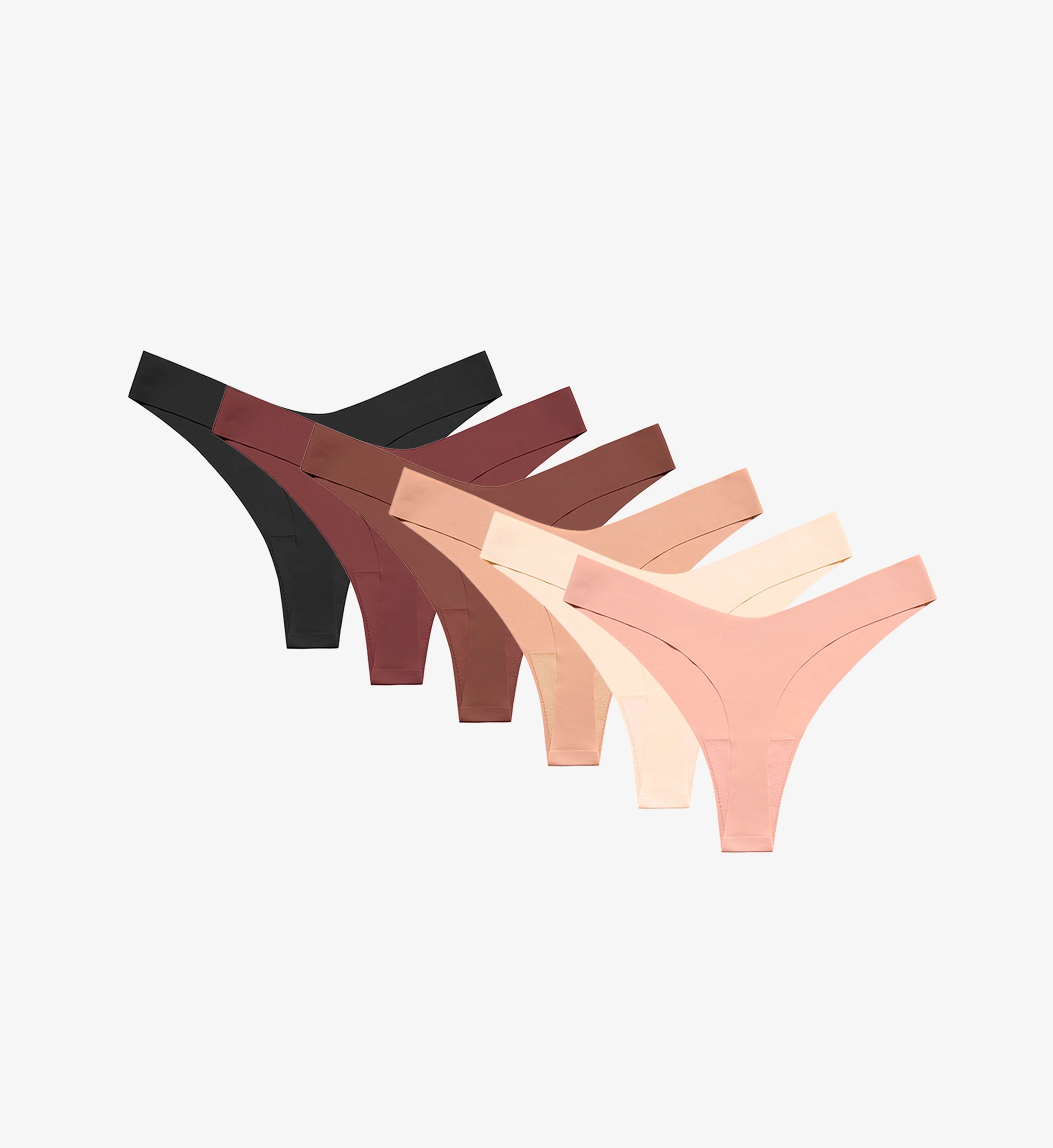 High-Waisted Thongs (6-Pack)
