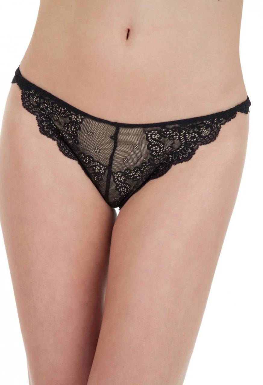 So Fine Lace Thong