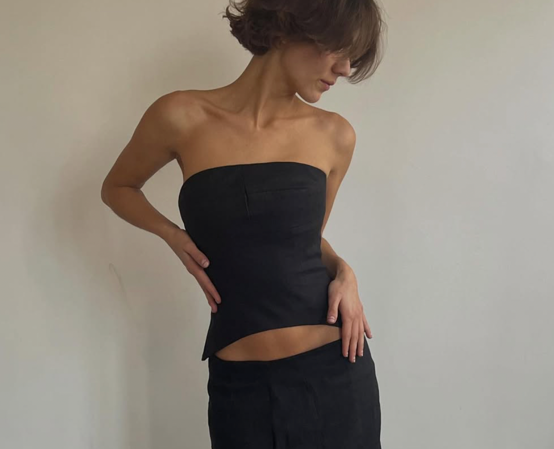 Misty Meadow Strapple Corset