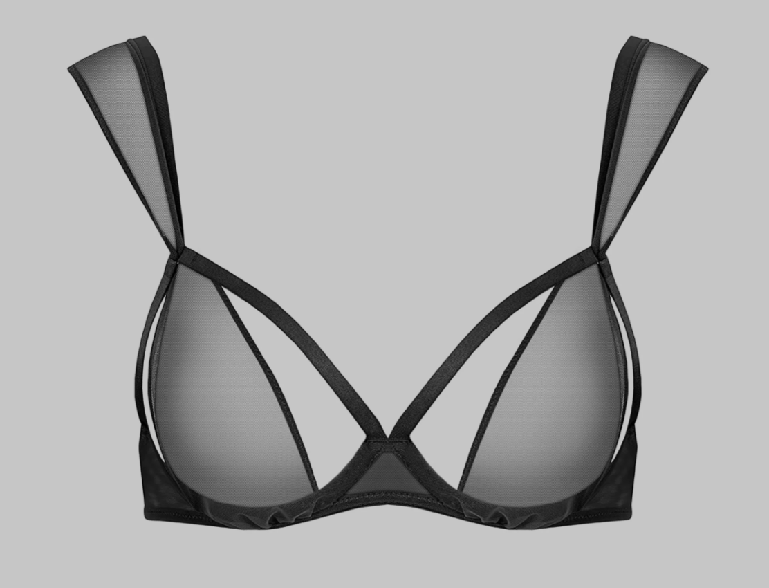 Cupless bra