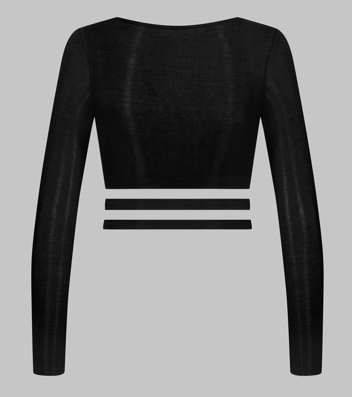 Long sleeves Wrap top