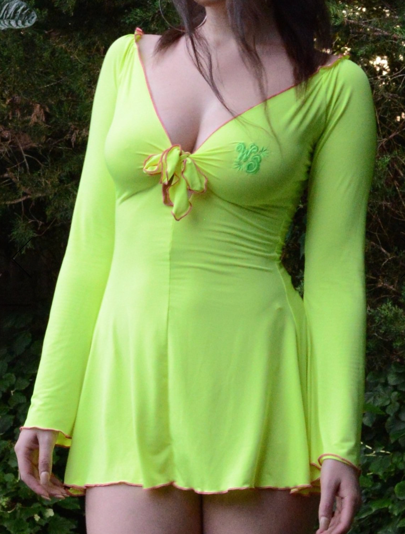 Logo Babydoll Dress