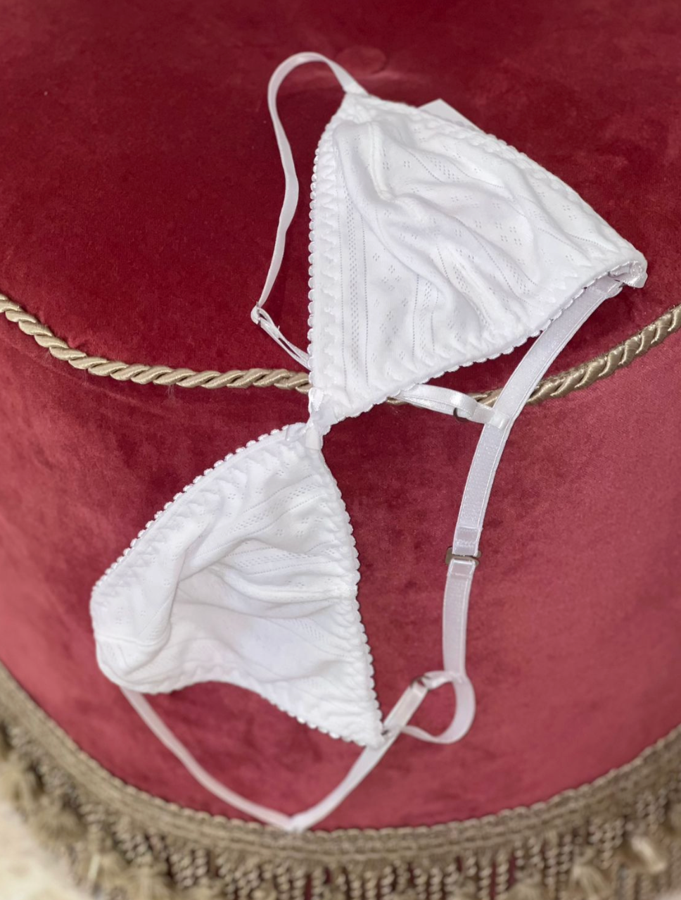 Bra Algodón Blanco