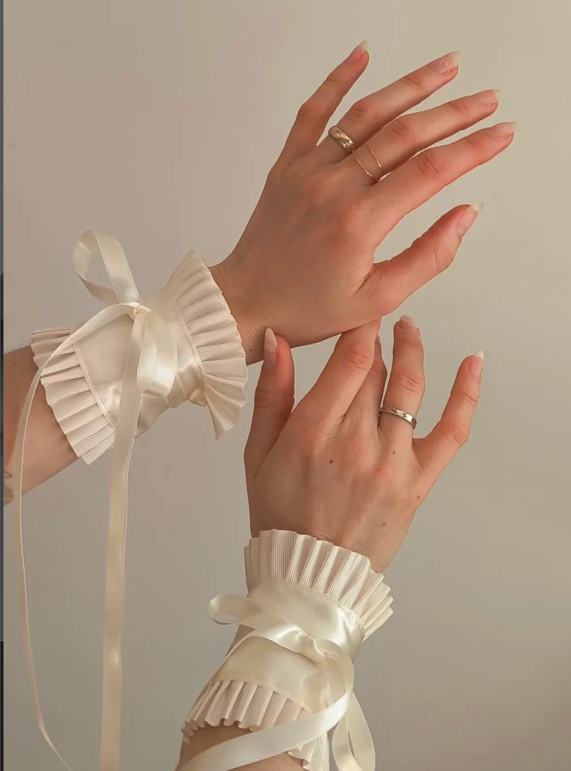 Satin Cuffs - (15cm)