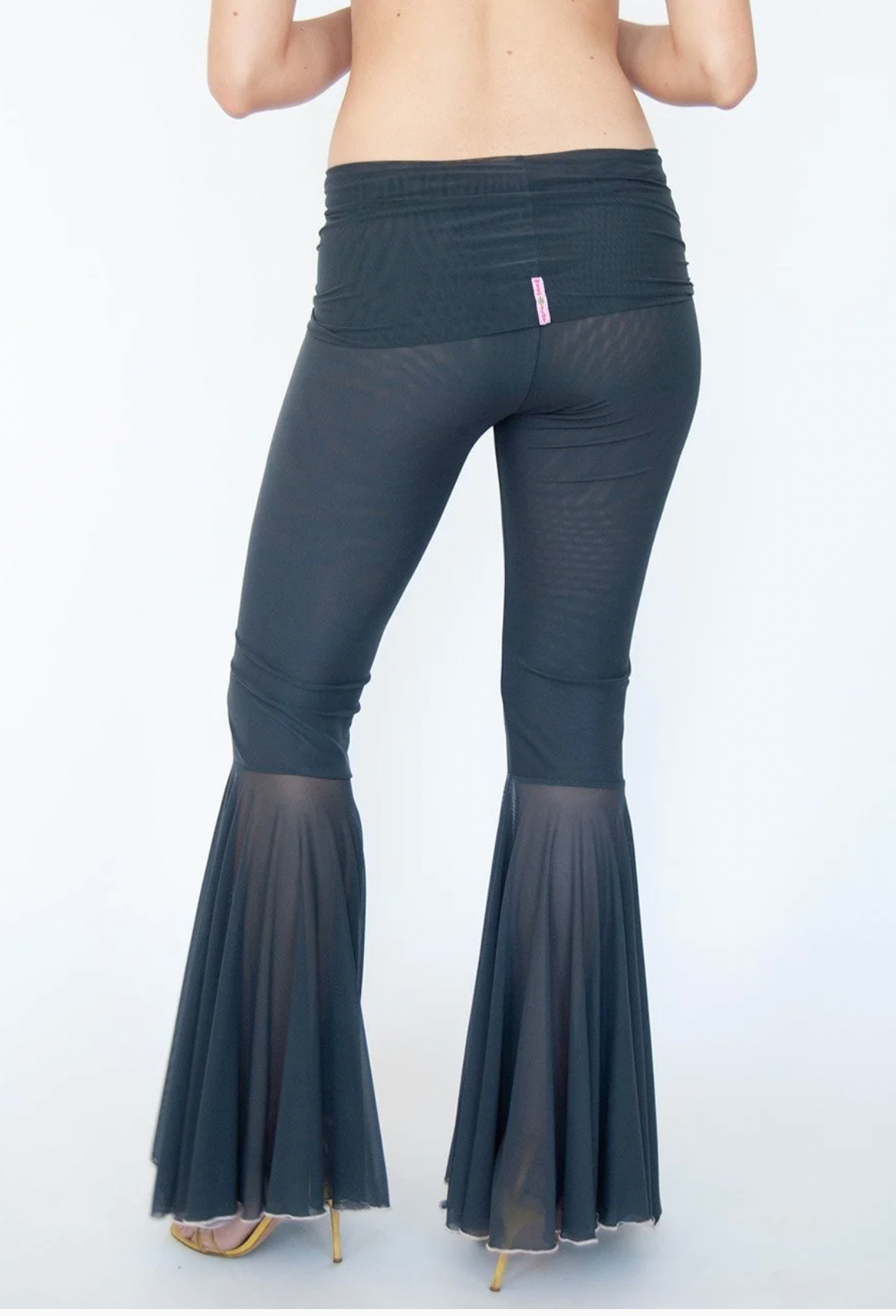 Rollover Bellbottom Pant