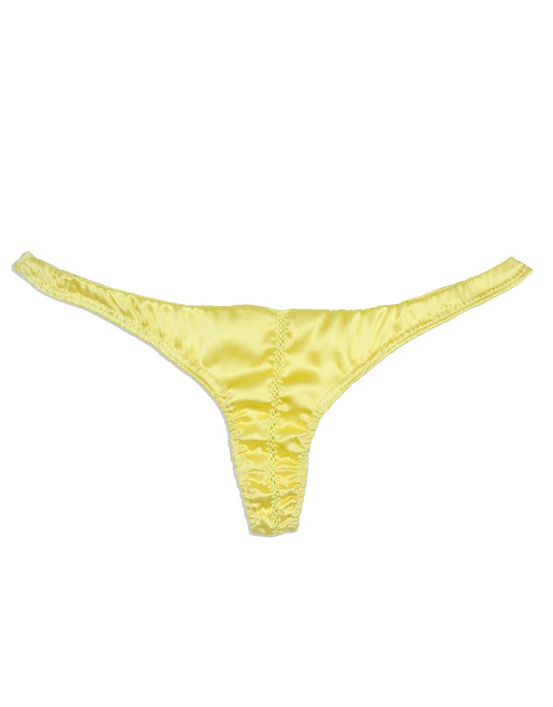 Embroidered Thong