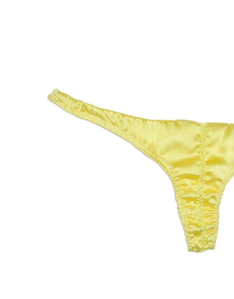 Embroidered Thong