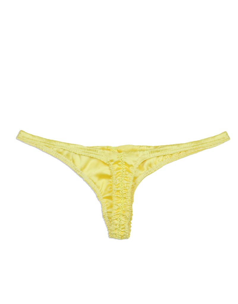 Embroidered Thong