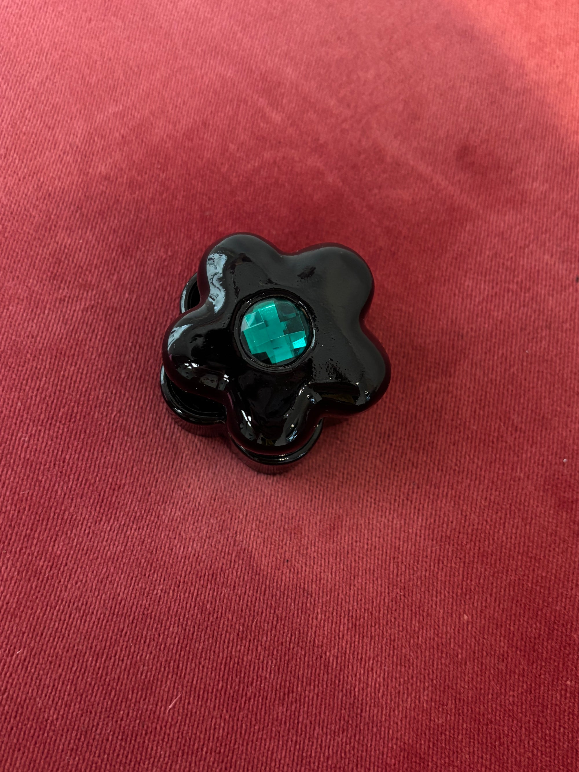 Cajita flor negra
