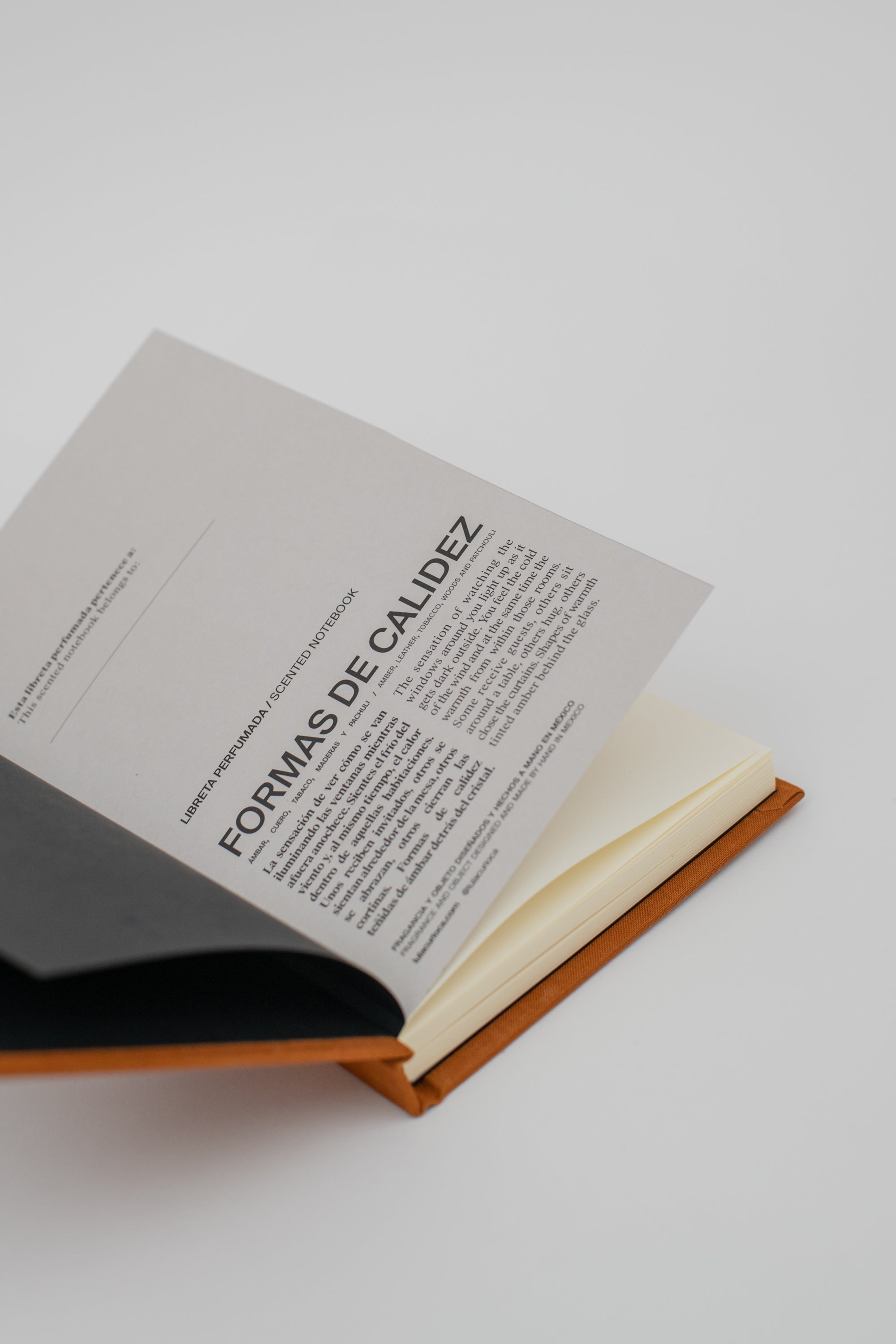 Scented Notebook