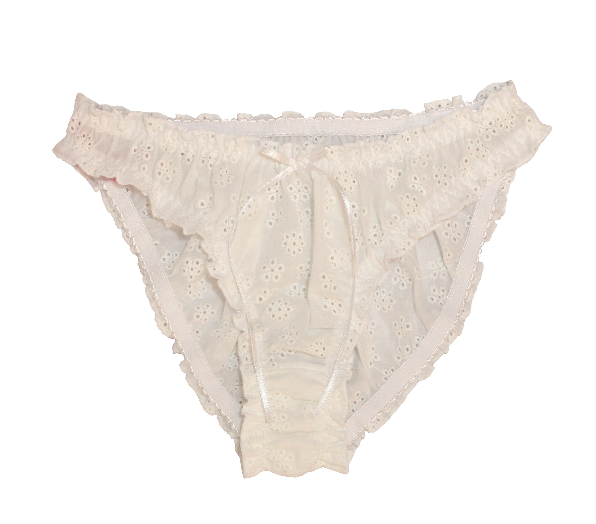 Panty Algodón Tira Bordada