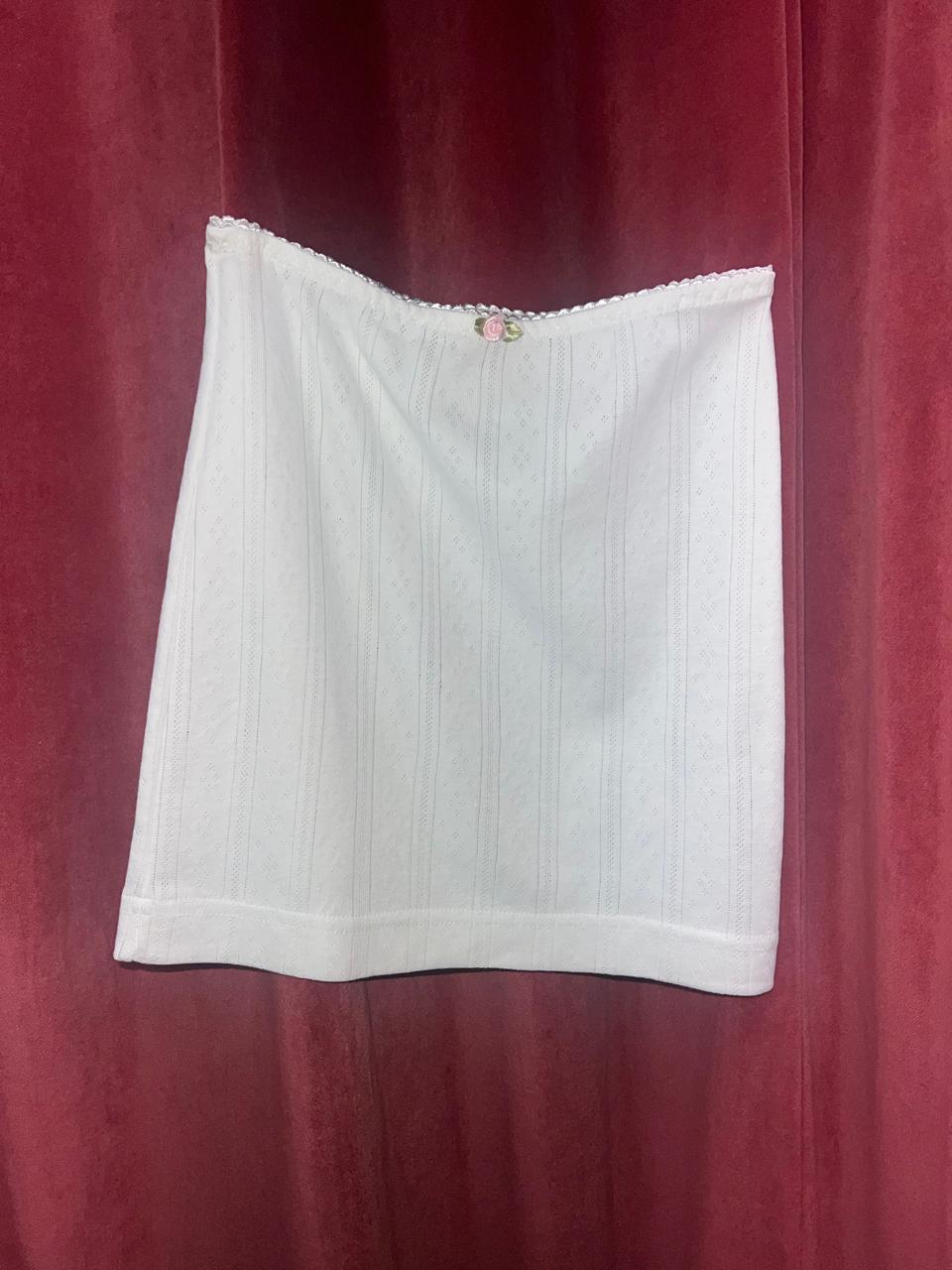 Falda blanca