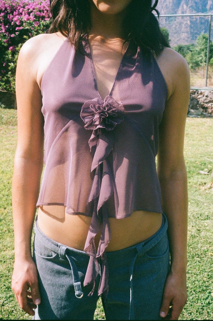 Rose Halter Top