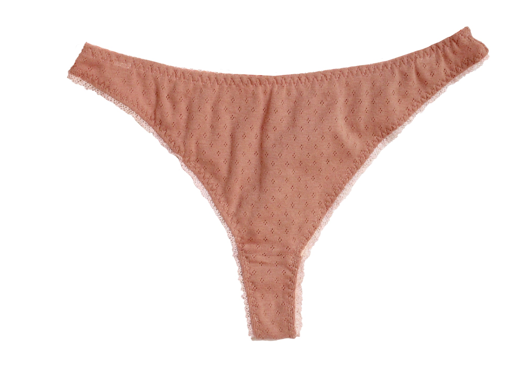 Tanga Rosa Quemado Algódon