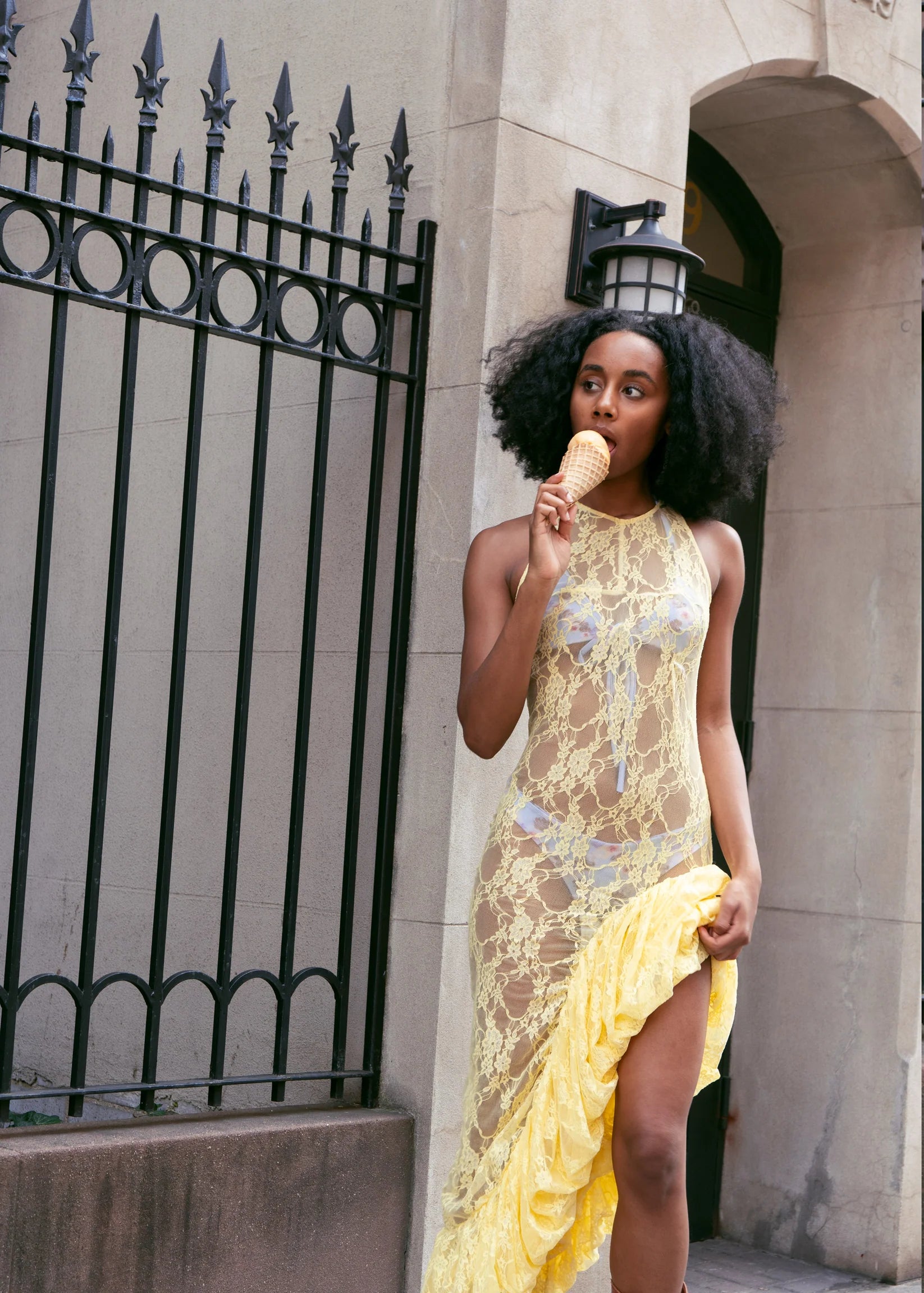 Tea Lace Dress