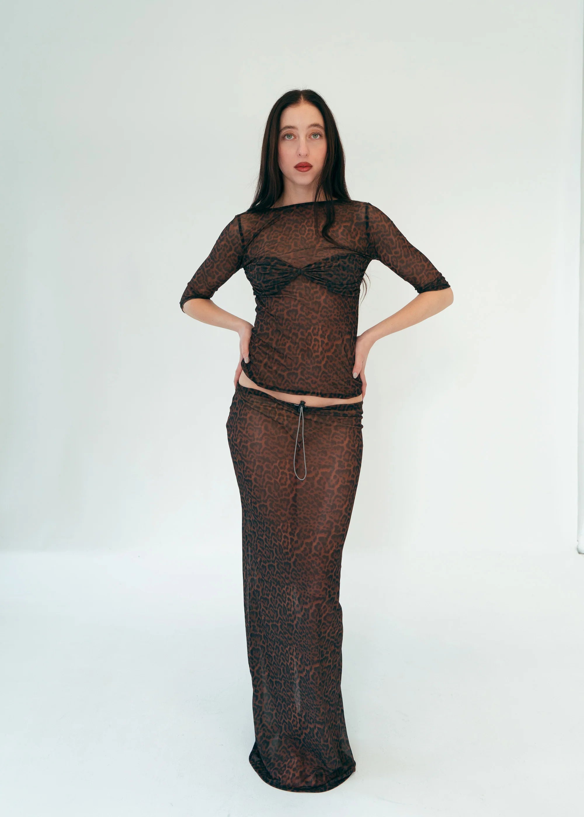 Mesh Tube Skirt