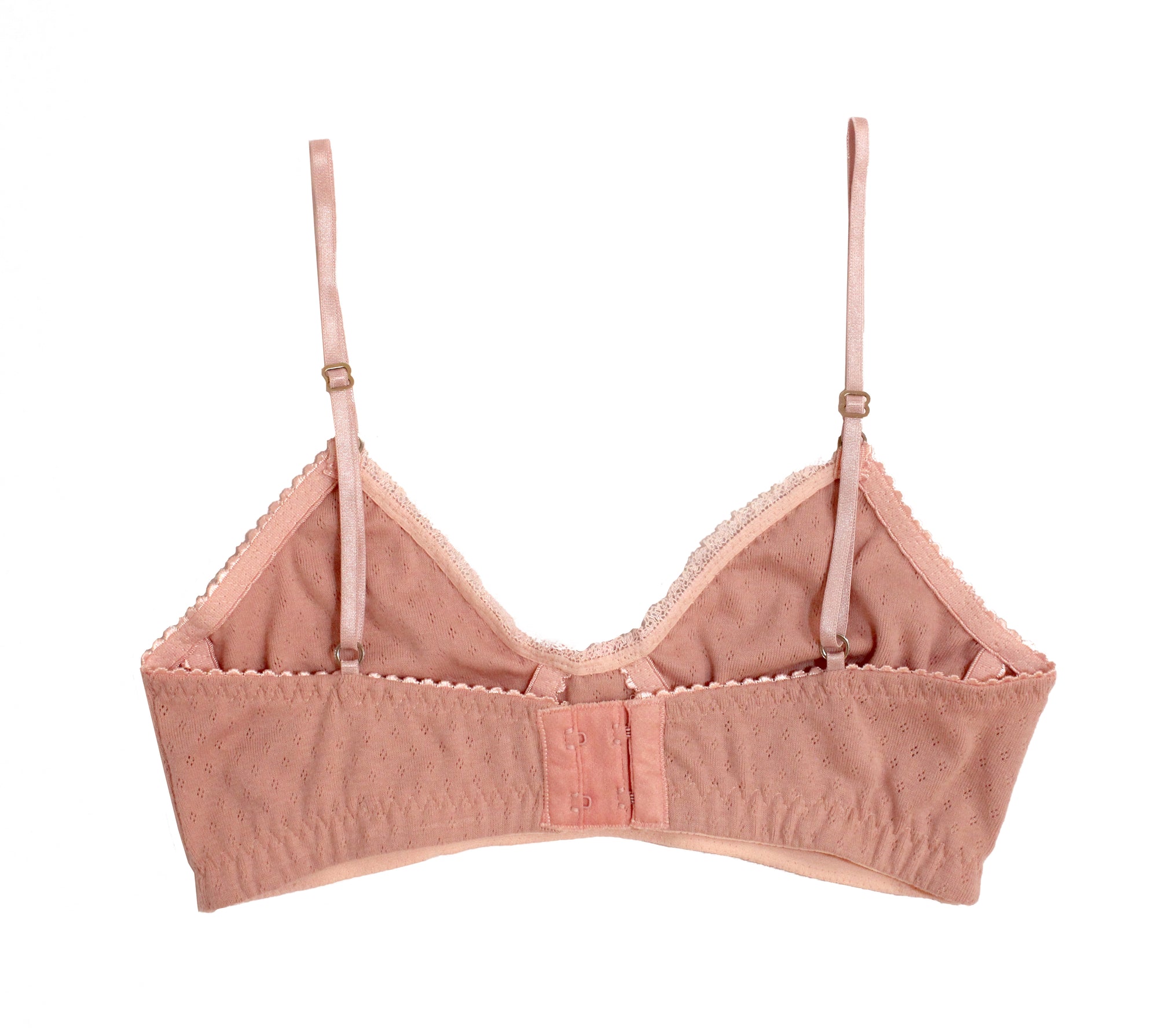 Bra Algodón Rosa Quemado